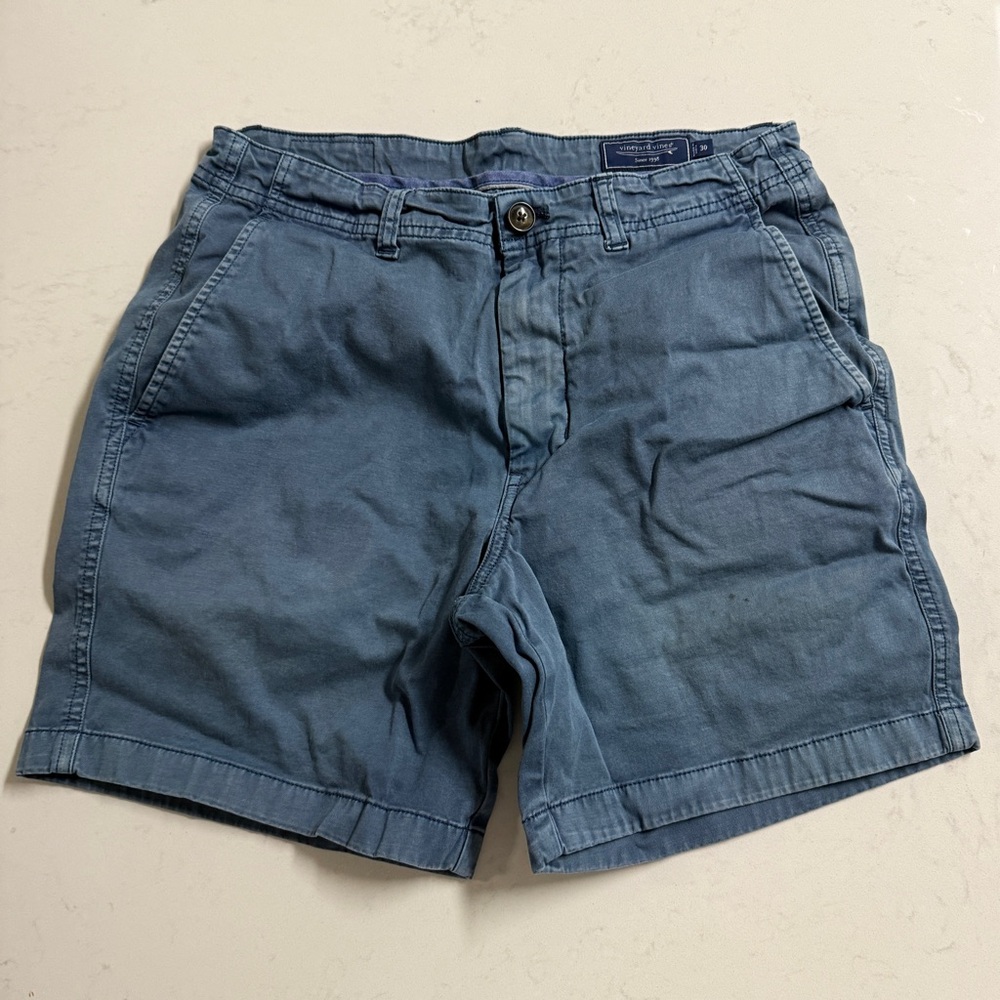Vineyard Vines Blue Chino Short